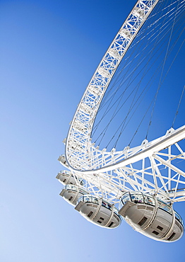 Detail of the London Eye, London, England, United Kingdom, Europe