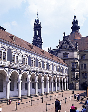 Stallhof Residence Castle, Dresden, Germany, Europe