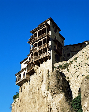 The Hanging Houses, Cuenca, Castilla La Mancha, Spain, Europe