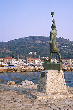 Gaios harbour, Paxos, Ionian islands, Greece, Europe