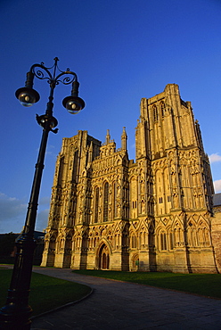 Wells Cathedral, Wells, Somerset, England, United Kingdom, Europe