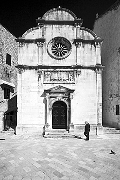 St. Savio, Old Town, Stradun, UNESCO World Heritage Site, Dubrovnik, Croatia, Europe