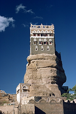 Dar al Hadja Palace, Wadi Dhar, Yemen, Middle East