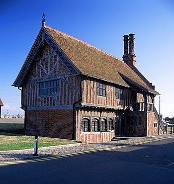 The Moot Hall, Aldeburgh, Suffolk, England, United Kingdom, Europe