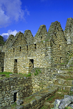 Common district, Inca city, archaeological site, Machu Picchu, Peru, South America