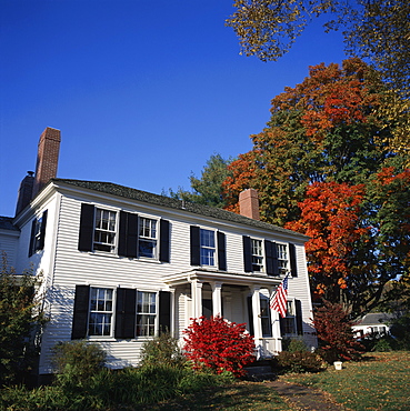 Site of first confrontation of the American Revolution, 19 April 1775, at Lexington Green, Lexington, Massachusetts, New England, United States of America, North America