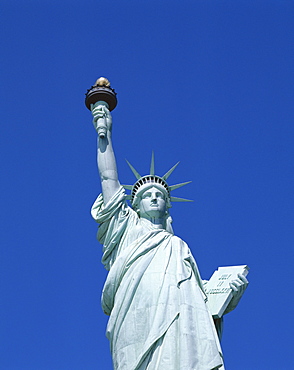 The Statue of Liberty, UNESCO World Heritage Site, New York City, New York, United States of America (USA), North America