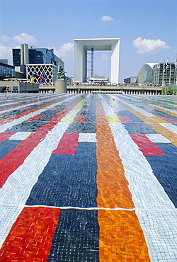 La Grande Arche, La Defense, Paris, France, Europe