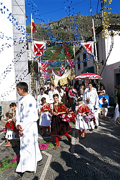 Festa in Ribeira Brava, Madeira, Portugal, Europe