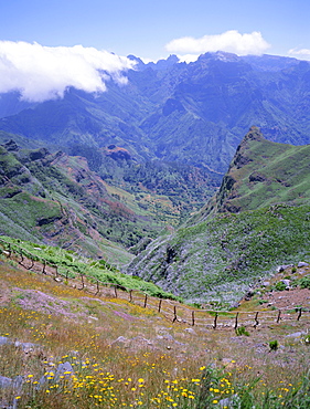 View from Bica da Cana, Madeira, Portugal, Europe