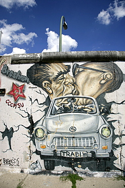 East Side Gallery, Berlin Wall Museum, Berlin, Germany, Europe