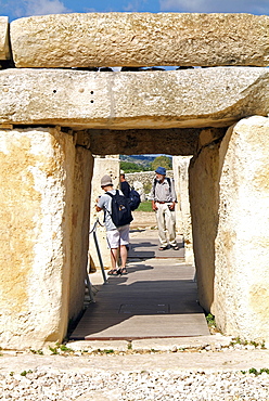 Hagar Quim Temple, UNESCO World Heritage Site, Malta, Mediterranean, Europe