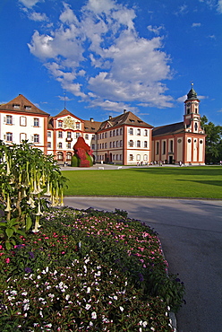 Palace, Island of Mainau, Lake Constance, Baden-Wurttemberg, Germany, Europe