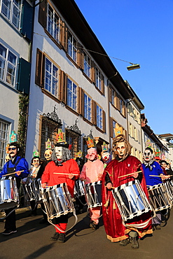 Carnival of Basel (Basler Fasnacht), Basel, Canton of Basel City, Switzerland, Europe