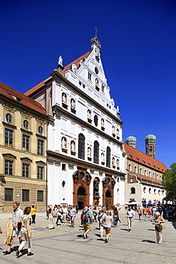 Church St.Michael, Neuhauser Strasse, Munich, Upper Bavaria, Bavaria, Germany, Europe