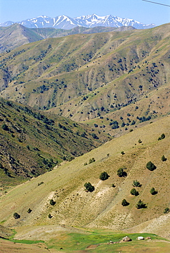 Yurt in Chatkal Range near Tashkent, Uzbekistan, Central Asia