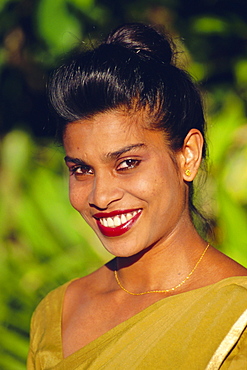 Young woman, Sri Lanka, Asia