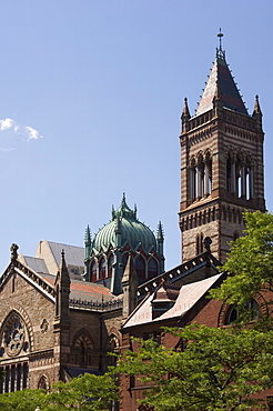 The New Old South Church, Copley Square, Back Bay, Boston, Massachusetts, USA