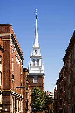 Old North Church, North End, Boston, Massachusetts, New England, United States of America, North America