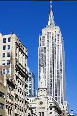 The Empire State Building, Manhattan, New York City, New York, United States of America, North America