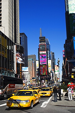 Times Square, Manhattan, New York City, New York, United States of America, North America