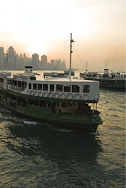 Star Ferries, Victoria Harbour, Hong Kong, China, Asia