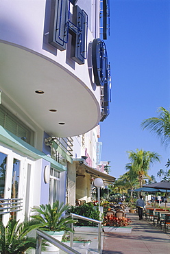 Colony Hotel, Ocean Drive, Miami Beach, Florida, USA, North America