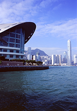 Hong Kong Convention and Exhibition Center, Hong Kong Island, Victoria Harbour, Hong Kong, China, Asia