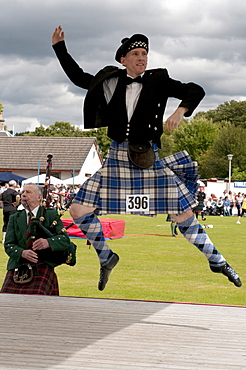 Dancer, Abernethy Highland Games, Scotland, United Kingdom, Europe