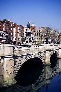 O'Connell Bridge, Dublin, Eire (Republic of Ireland), Europe