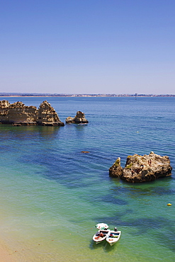 Praia Dona Ana, Lagos, Algarve, Portugal, Europe