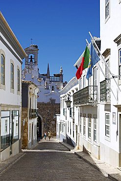 Arco da Vila, Old Town, Faro, Algarve, Portugal, Europe