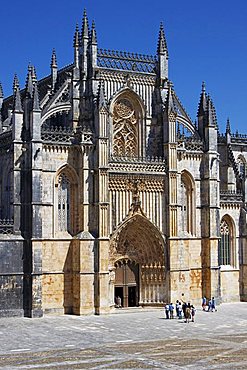 Santa Maria da Vitoria Monastery, UNESCO World Heritage Site, Batalha, Portugal, Europe