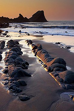 Hartland Quay, Woolacombe, Devon, England, United Kingdom, Europe