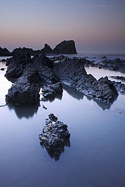 Hartland Quay, Woolacombe, Devon, England, United Kingdom, Europe