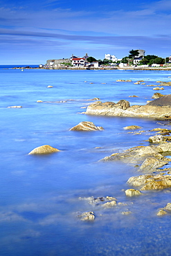 Sandycove, with James Joyce Tower Museum, Dublin, County Dublin, Republic of Ireland, Europe