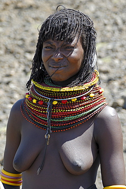 El Molo tribe, Lake Turkana, Kenya, East Africa, Africa