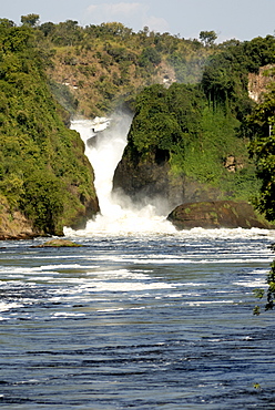 Murchison Falls, Victoria Nile, Uganda, East Africa, Africa