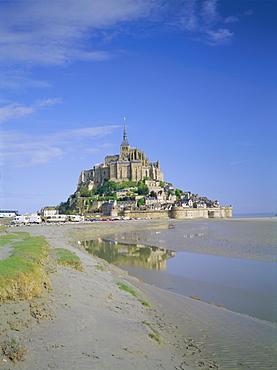 Mont-Saint-Michel (Mont-St. Michel), UNESCO World Heritage Site, Basse Normandie (Normandy), France, Europe