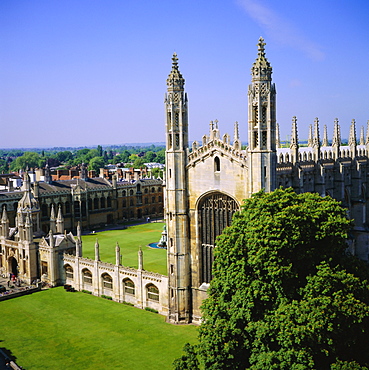 King's College Chapel, Cambridge, Cambridgeshire, England, UK