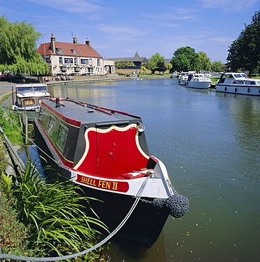 River Ouse Boating, Ely, Cambridgeshire, England