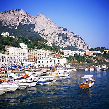 Marina Grande, island of Capri, Campania, Italy, Mediterranean, Europe