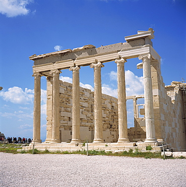 The Erechtheion on the Acropolis, UNESCO World Heritage Site, Athens, Greece, Europe