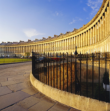 The Royal Crescent, Bath, Avon & Somerset, England