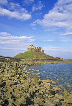 Lindisfarne Castle, Holy Island, Northumberland, England, United Kingdom, Europe