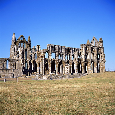 Whitby Abbey, North Yorkshire, England, United Kingdom, Europe