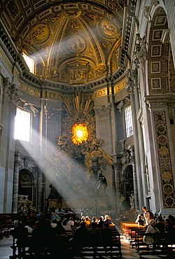 Interior of the Vatican, Rome, Lazio, Italy, Europe