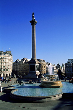 Trafalgar Square, London, England, United Kingdom, Europe