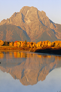 Oxbow Bend, Snake River and Tetons, Grand Tetons National Park, Wyoming, USA