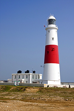 Portland Bill Lighthouse, Isle of Portland, Weymouth, Dorset, England, United Kingdom, Europe